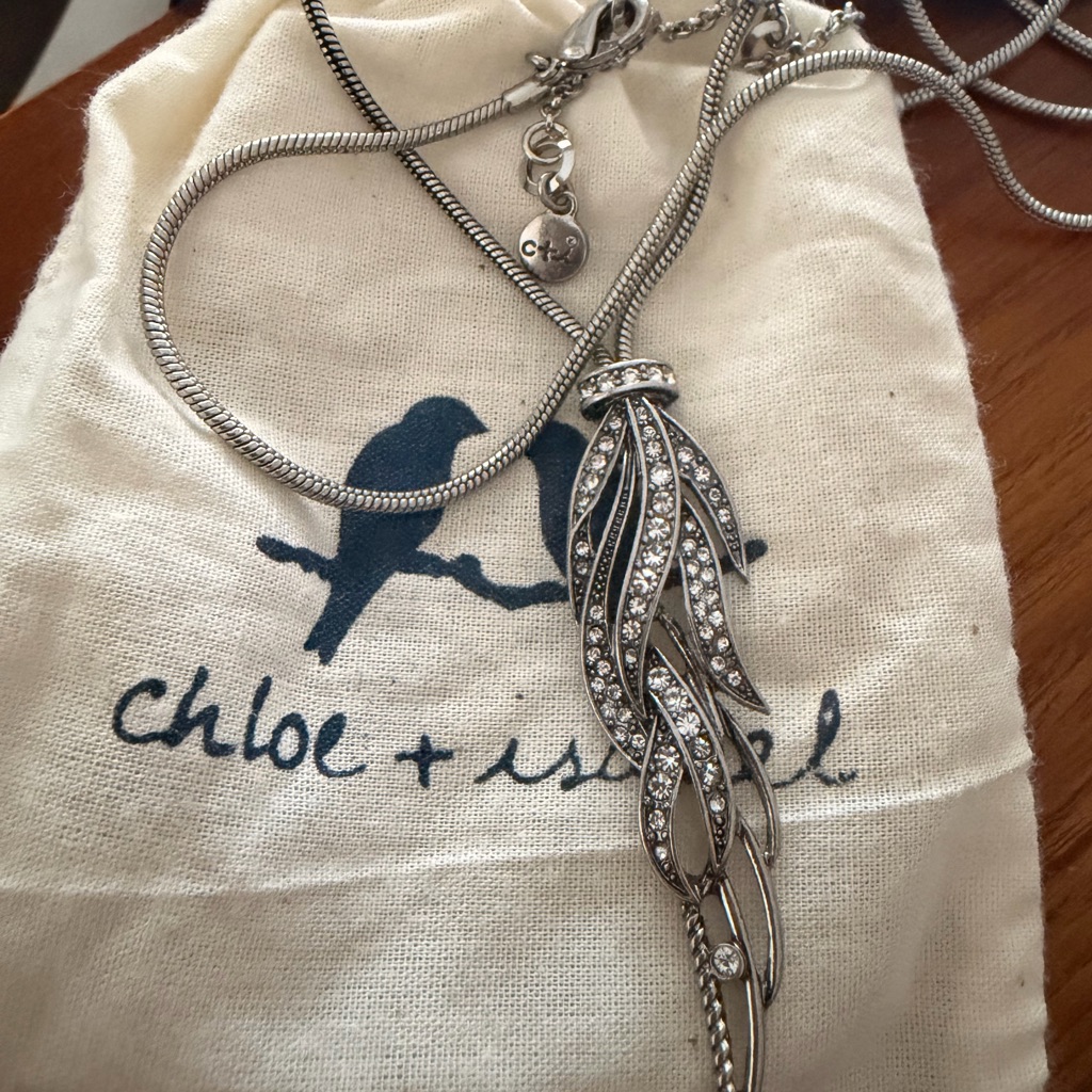 Chloe Isabel Silver Leaf Necklace B2 39$